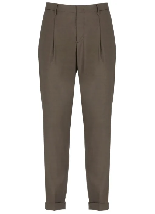 Pantaloni in lana vergine