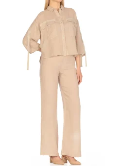 Pantaloni in lino