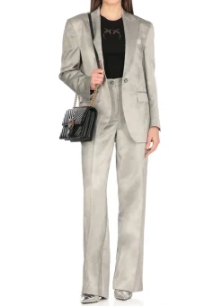 Pantaloni in misto viscosa