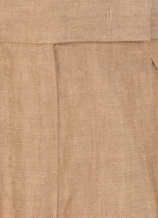 Pantaloni palazzo in lino