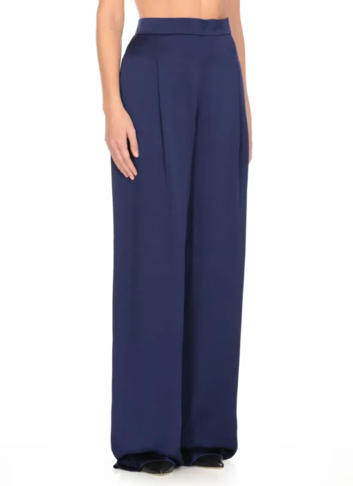 Pantaloni palazzo in satin