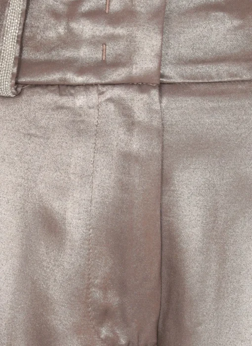 Pantaloni palazzo in satin