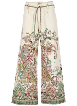 Pantaloni palazzo Paisley