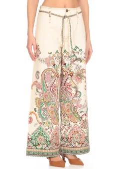 Pantaloni palazzo Paisley