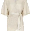 Poncho in lurex