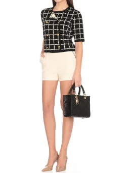 Shorts in crepe