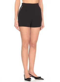 Shorts in crepe