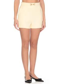 Shorts in crepe