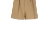 Shorts in lana vergine