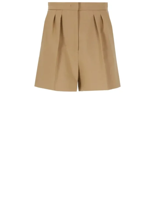 Shorts in lana vergine