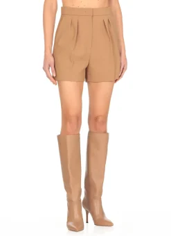 Shorts in lana vergine