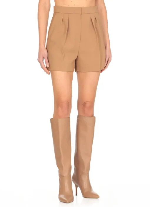 Shorts in lana vergine