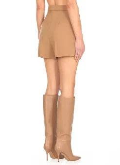 Shorts in lana vergine