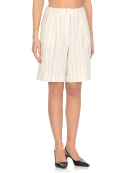 Shorts in misto lino