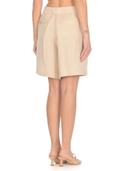 Shorts in misto lino