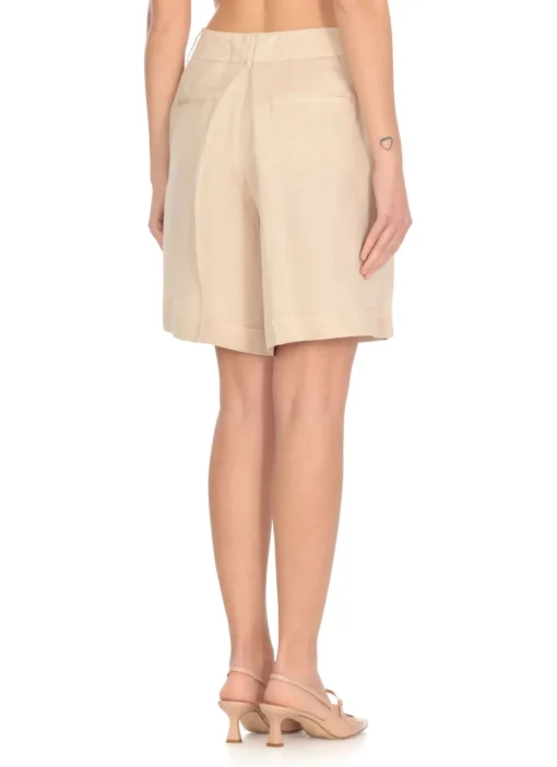 Shorts in misto lino