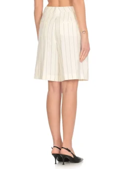 Shorts in misto lino