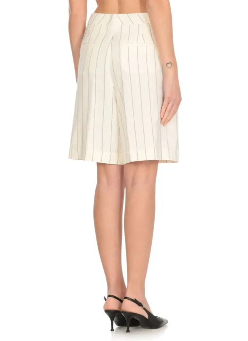 Shorts in misto lino