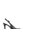 Slingback in pelle