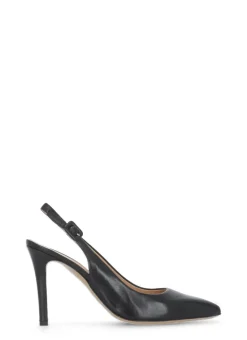 Slingback in pelle