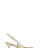 Slingback in pelle