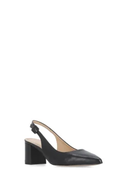 Slingback in pelle
