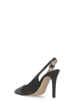 Slingback in pelle