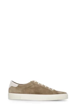 Sneakers in pelle scamosciata