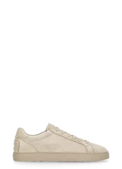 Sneakers in pelle scamosciata
