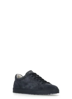 Sneakers in pelle scamosciata