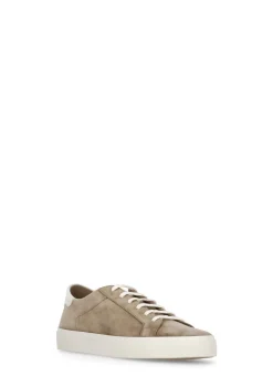 Sneakers in pelle scamosciata