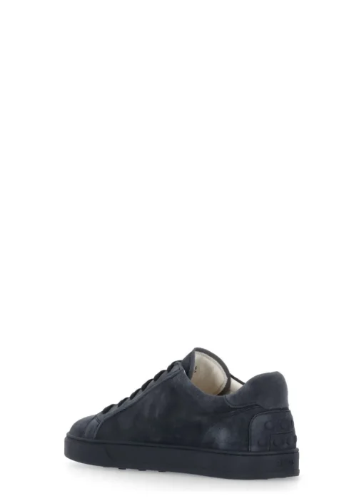 Sneakers in pelle scamosciata