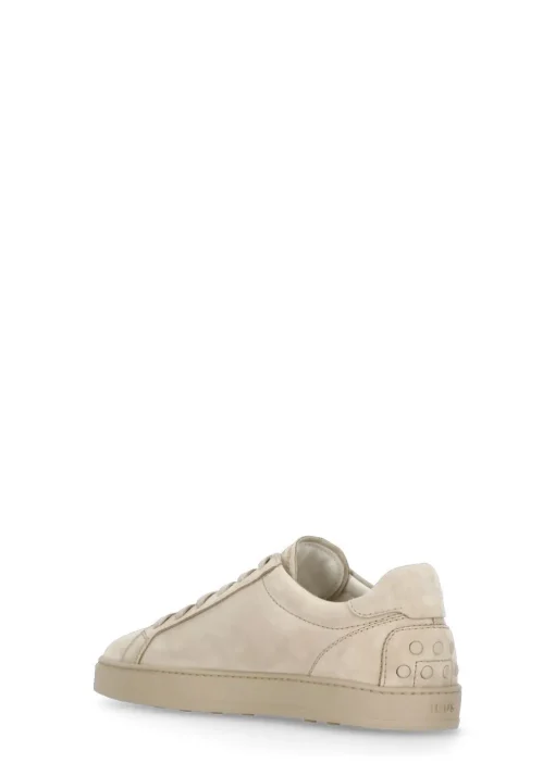 Sneakers in pelle scamosciata