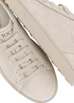 Sneakers in pelle scamosciata