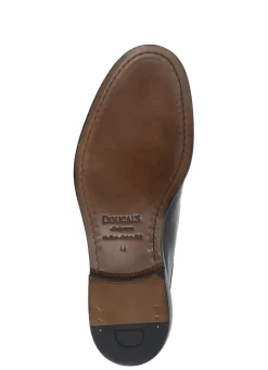 Stringate in pelle liscia