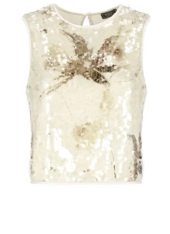 Top con paillettes
