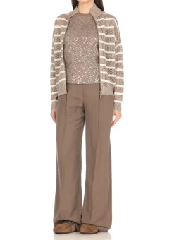 Top con paillettes