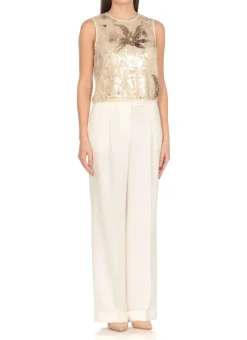 Top con paillettes