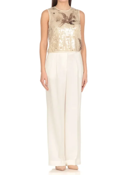Top con paillettes
