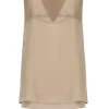 Top in misto seta
