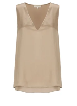 Top in misto seta