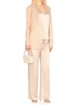 Top in misto seta