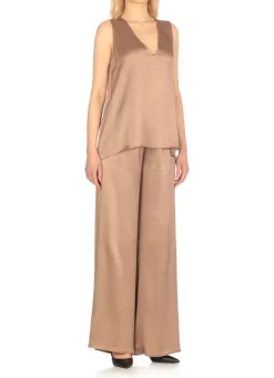 Top in misto seta