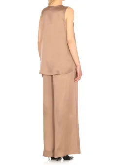 Top in misto seta