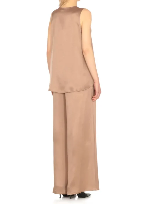 Top in misto seta