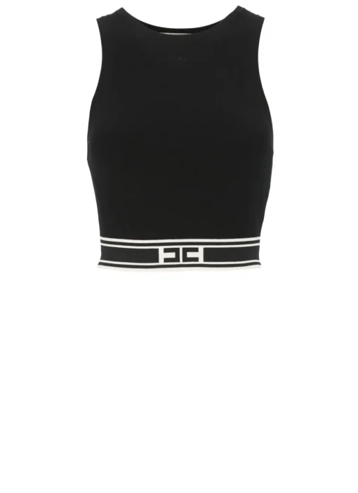 Top in misto viscosa