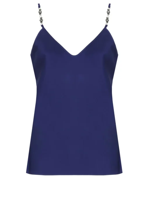 Top in satin