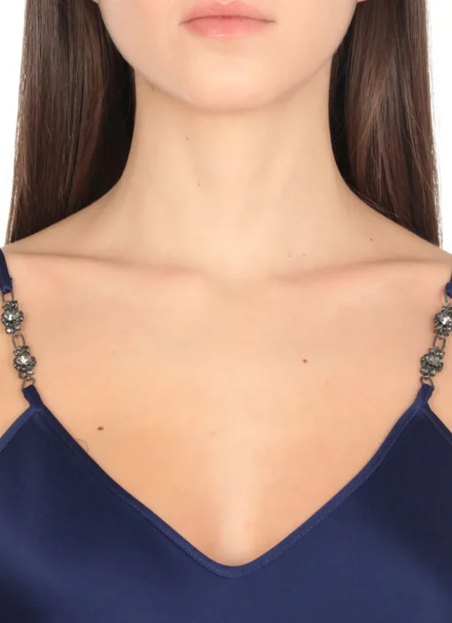 Top in satin
