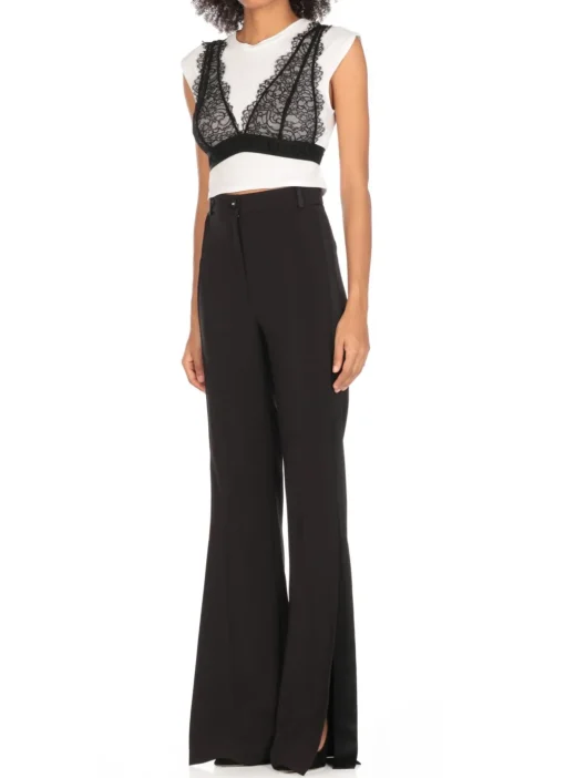T-shirt con bralette