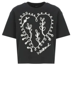 T-shirt con ricamo